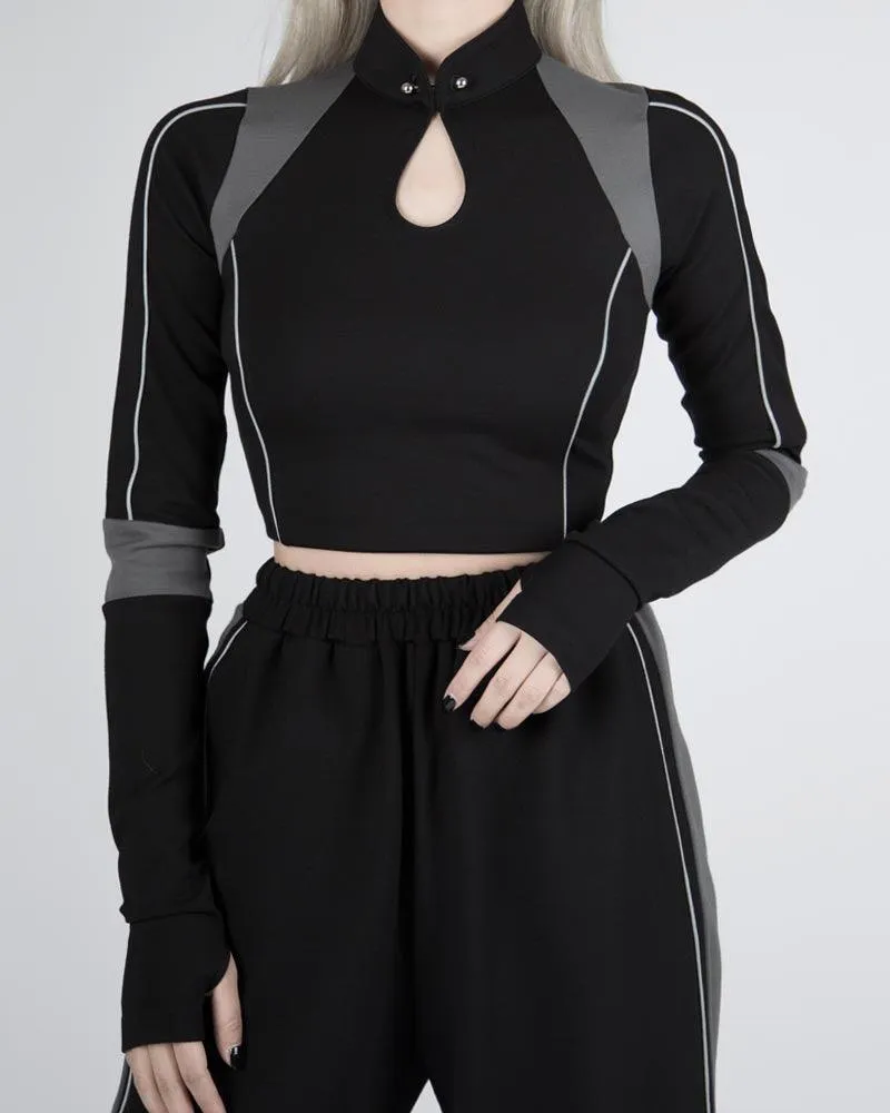 Bad Blood Motorcycle Girl Top And Pants Set( (Sold Separately)