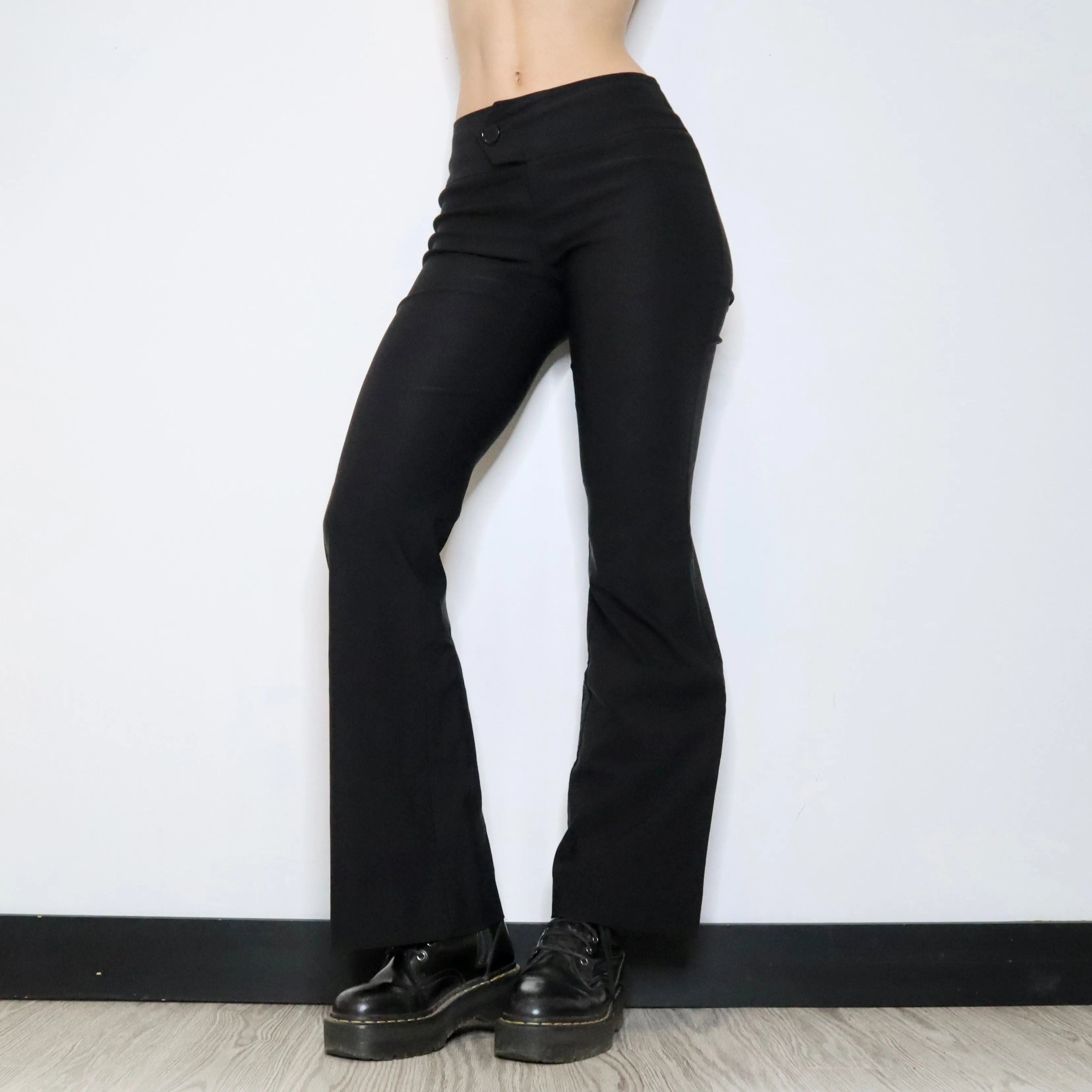 Black Flare Pants (Small) 