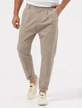 DUBAI CASUAL PANTS IN DOVE