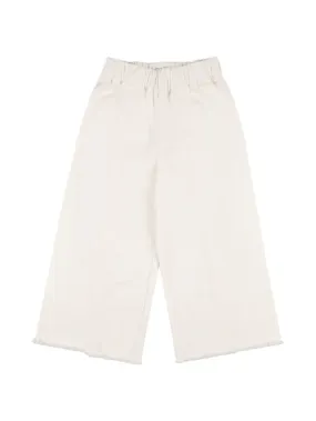 Il Gufo   Cotton gabardine wide pants 
