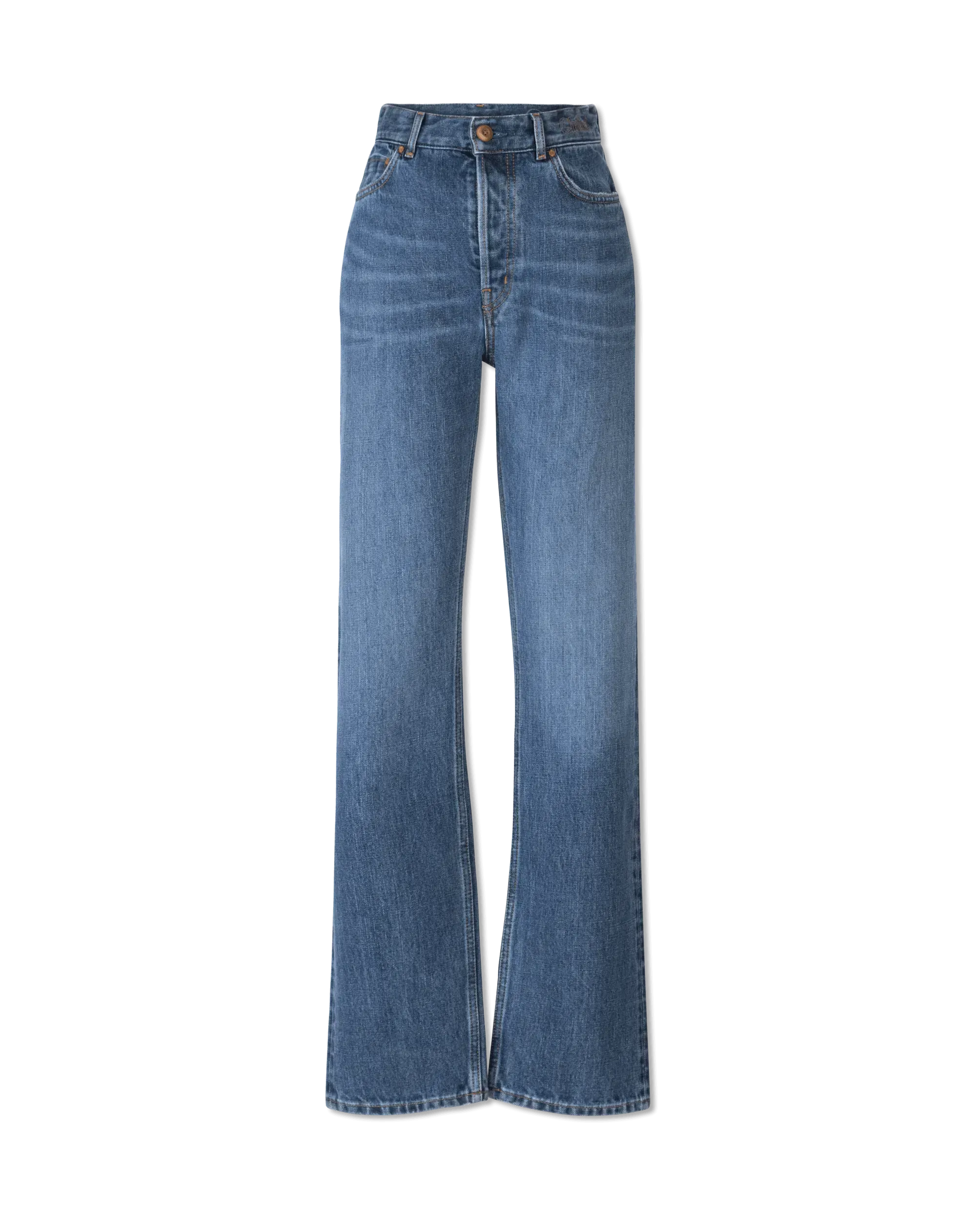 Mid-Rise Bootcut Jeans