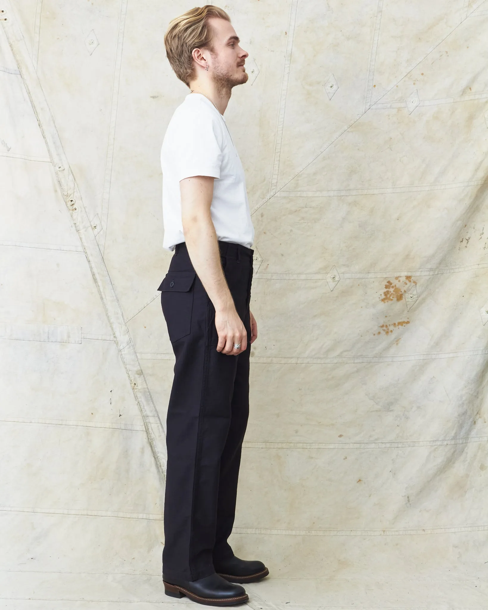 OrSlow 5002 Fatigue Pants Black