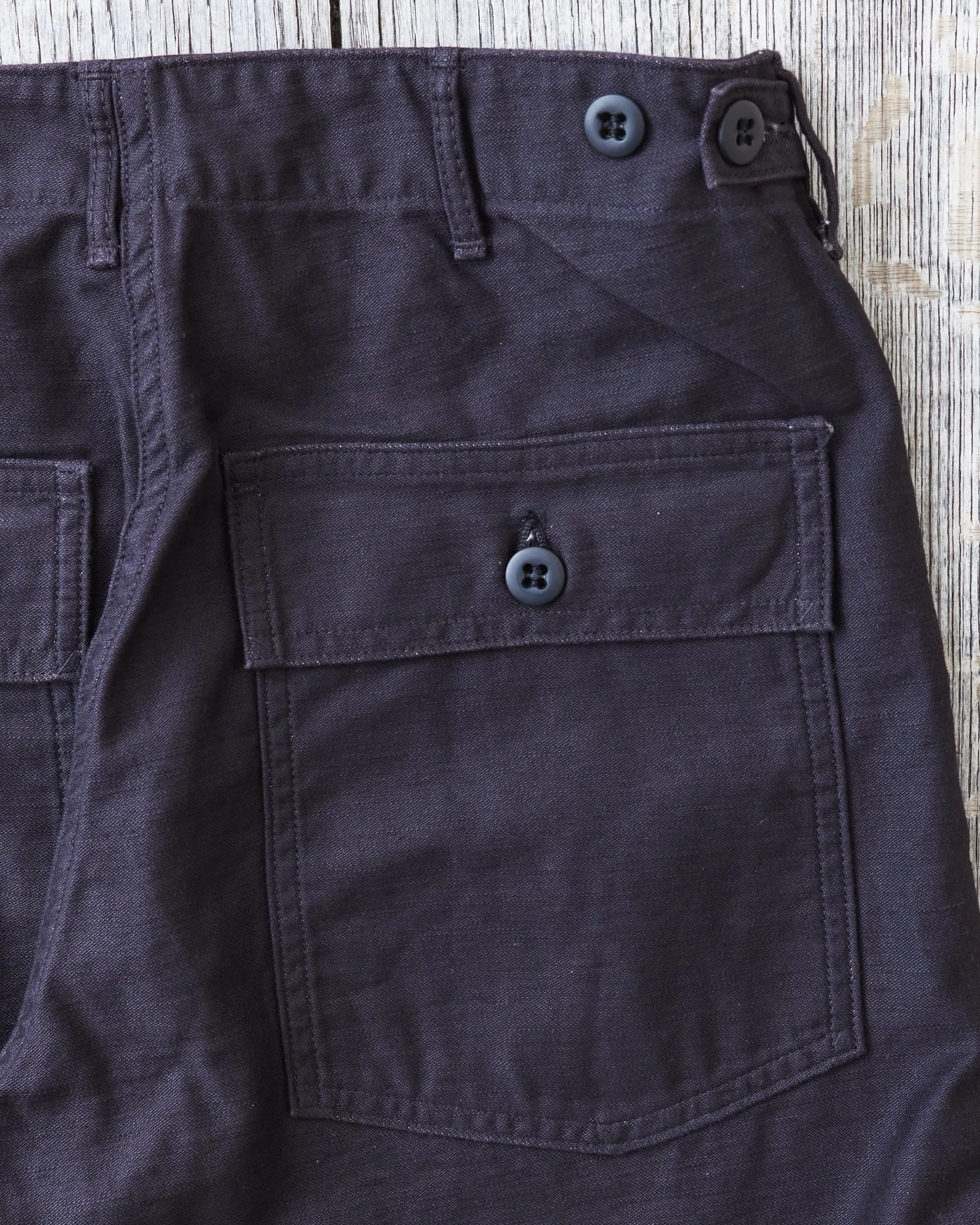 OrSlow 5002 Fatigue Pants Black