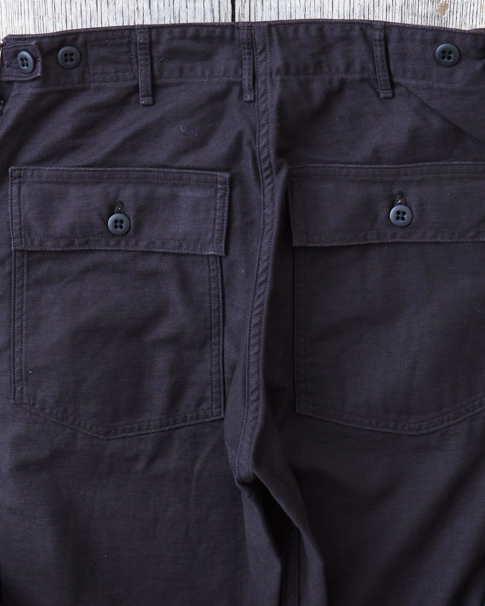 OrSlow 5002 Fatigue Pants Black