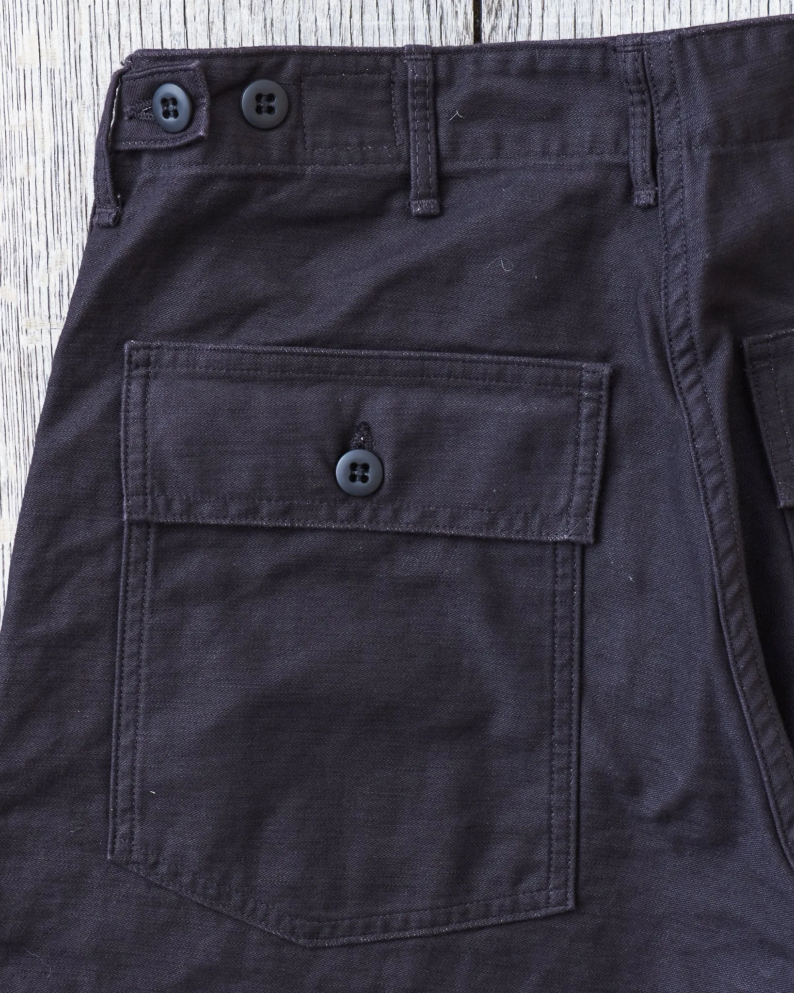 OrSlow 5002 Fatigue Pants Black