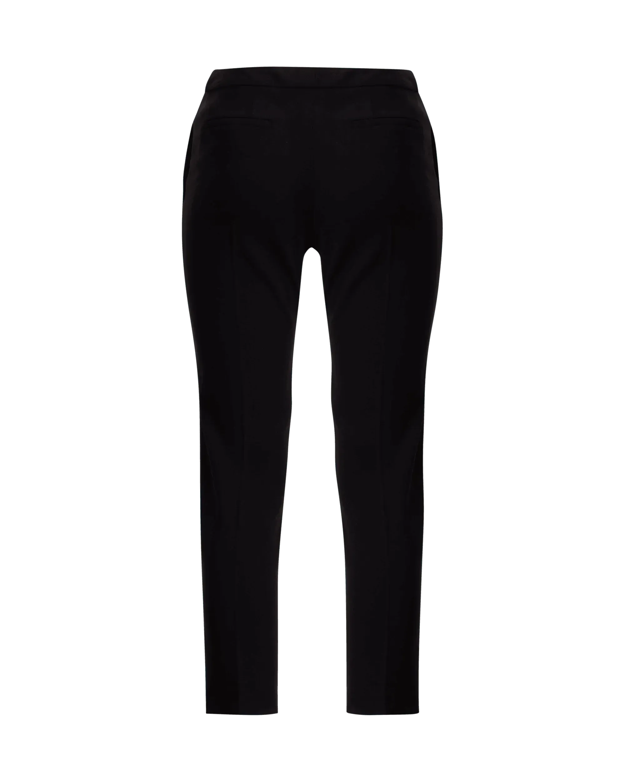 Satin-Back Crepe Pants